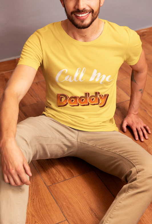 Call Me Daddy Special Unisex Pure Cotton T-Shirt